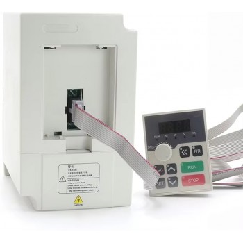 2,2 kW 220V/380V Kit moteur de broche refroidi par air et variateur de fréquence (VFD) GDZ80X73-2.2 + H100, pince ER20, 24 000 tr/min, 400 Hz