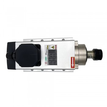 2,2 kW 220V/380V Kit moteur de broche refroidi par air et variateur de fréquence (VFD) GDZ80X73-2.2 + H100, pince ER20, 24 000 tr/min, 400 Hz