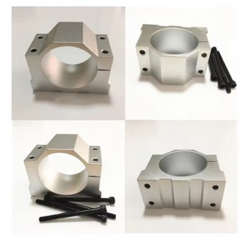 2,2kW 110V/220V Kit moteur de broche refroidi par air 80-2.2KW-ER20 + H100-2.2 avec variateur de fréquence (VFD) et 13 pièces pinces ER20