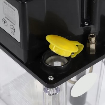 Pompe à huile de lubrification automatique CNC 220 V 1 L/2 L, pompe de lubrification électromagnétique sans manomètre