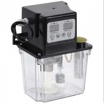 Pompe à huile de lubrification automatique CNC 220 V 1 L/2 L, pompe de lubrification électromagnétique sans manomètre