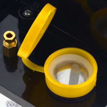 Pompe à huile de lubrification automatique CNC 220 V 1 L/2 L, pompe de lubrification électromagnétique sans manomètre