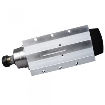 Moteur de broche CNC à refroidissement par air GDZ120x103-6 220 V/380 V 6 kW 18 000 tr/min Pince ER32 400 Hz