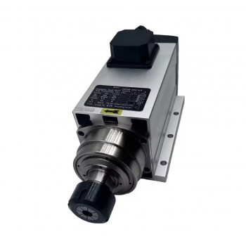 Moteur de broche cnc refroidi par air GDZ120x103-4.5 220V/380V 4,5kW 18000/24000 tr/min, pince ER32 400hz