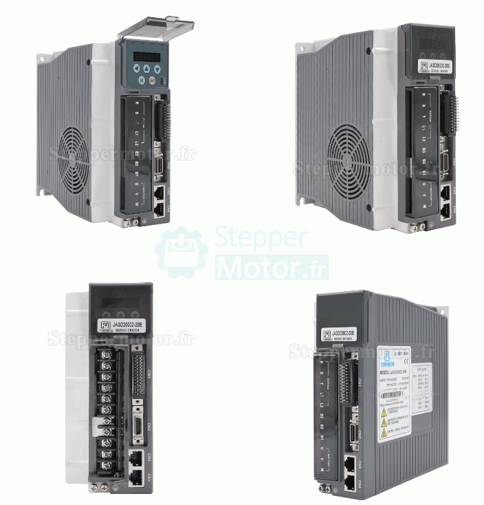 Kit servomoteur CA 2,0kW 130JASM520220K-17B-SC+JASD20002-20B 220V 9,55N.m 2000tr/min 10,2A avec driver JASD20002-20B