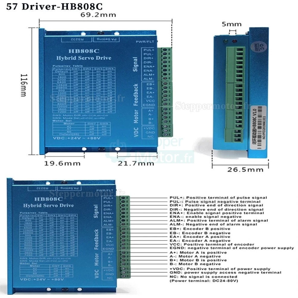 Kit de table coulissante &agrave; double guidage lin&eacute;aire CNC avec vis &agrave; billes et variateur