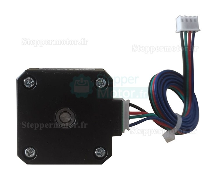 Moteur pas à pas NEMA17 OUKEDA 17HS4023 1,8° 14 Ncm 1A pour imprimante 3D et extrudeuse Titan