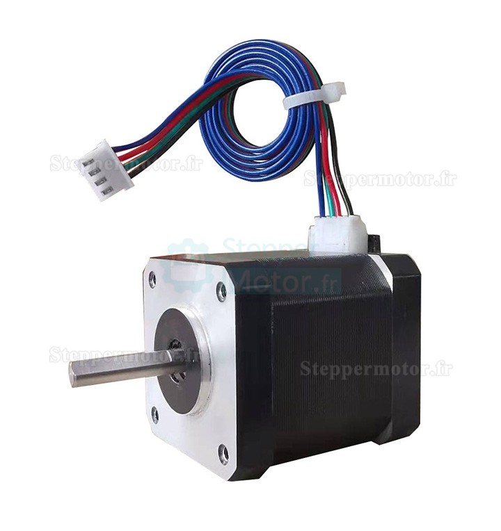 Moteur pas à pas NEMA 17 OUKEDA 17HS8401 2 A 59 Ncm 1,8 degrés D-cut pour imprimante 3D