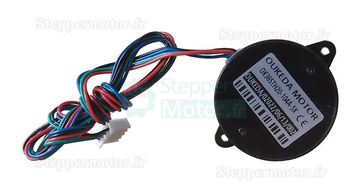 Moteur pas à pas Nema 14 Oukeda 36BYGH bipolaire 1,8° 12Ncm 1A 10V 36x36x20mm 4 fils