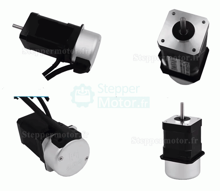 Kit servomoteur et dirver CC Nema 17 64W 24V 3,13A 0,2N.m 3000tr/min 42 x 42 mm avec encodeur 1000 lignes