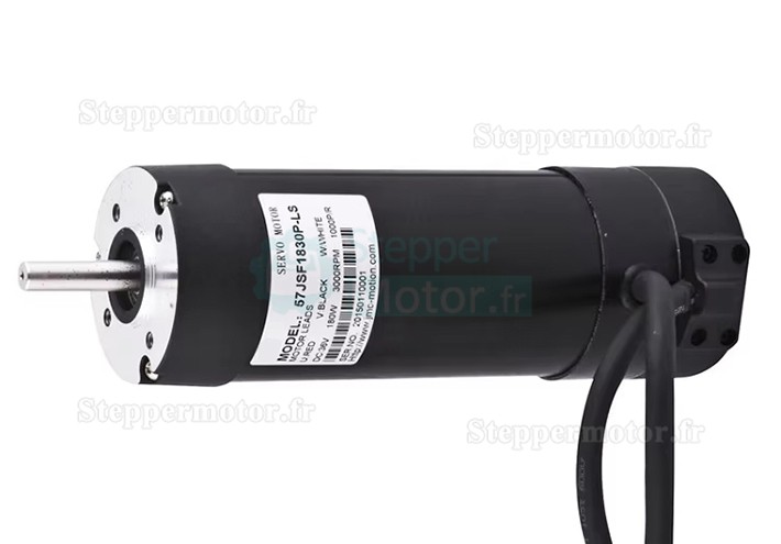 Kit de servomoteur et driver CC sans balais 180W 36V 57JSF1830P+MACA706 0,6N.m 3400tr/min Φ57mm pour imprimantes à jet d'encre