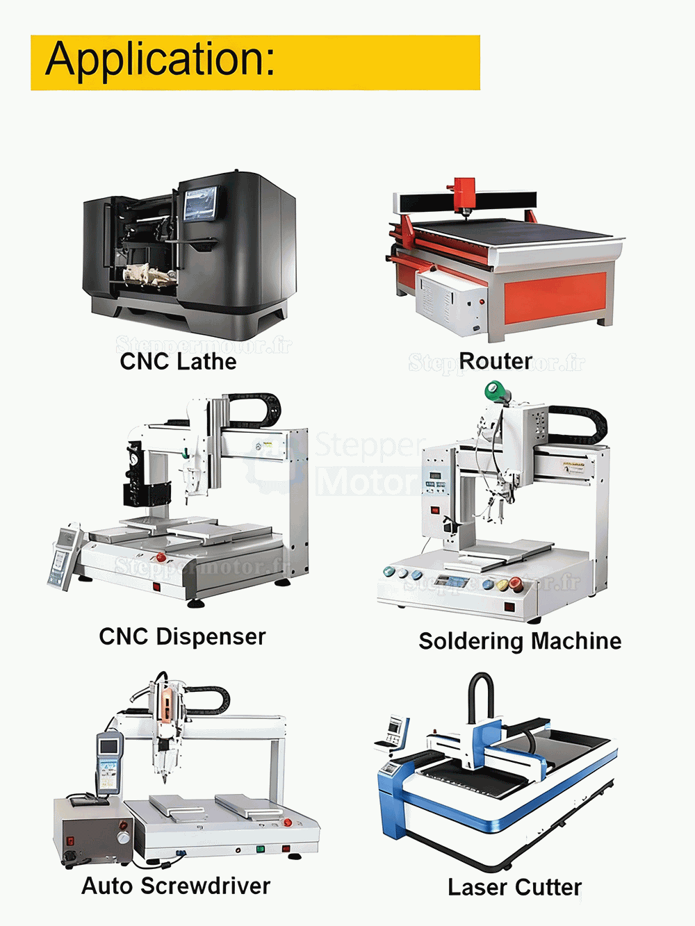Mini table de glissement lin&eacute;aire OSP001601, pas de 1 mm, course de 75 mm et couple de 0,07 Nm, avec moteur pas &agrave; pas Nema 11