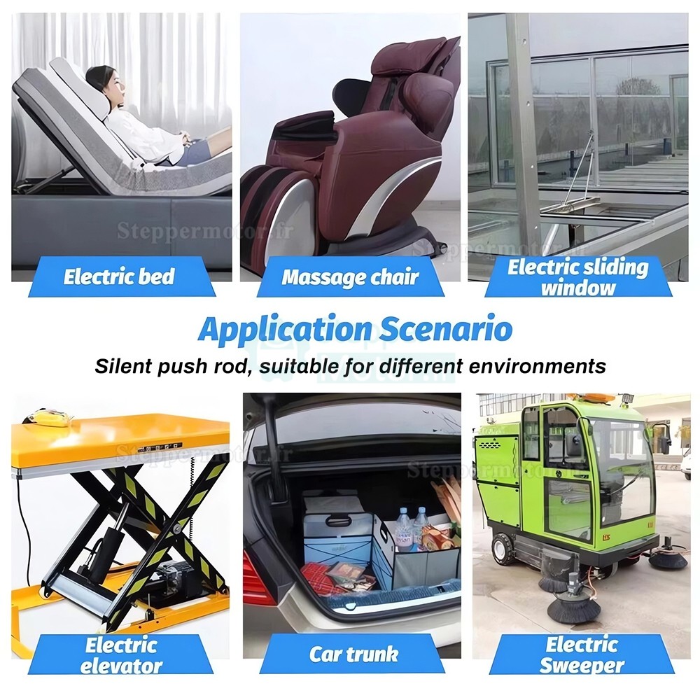 Actionneur linéaire électrique submersible IP68 BST-YF-FS 12 V pour l'automatisation industrielle Actionneur linéaire électrique submersible IP68 BST-YF-FS 12 V pour l'automatisation industrielle