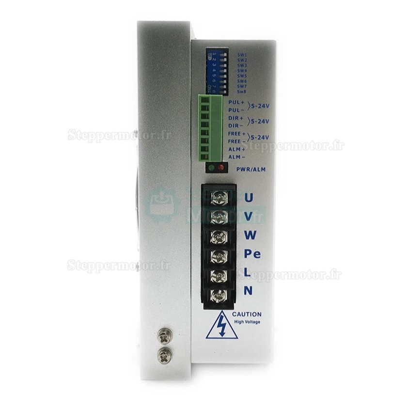 Kit moteur pas &agrave; pas triphas&eacute; et driver Nema 42 110BYG16060A3J19+EC3822 12/16/20 Nm 1,2&deg; pour fraiseuse CNC robuste