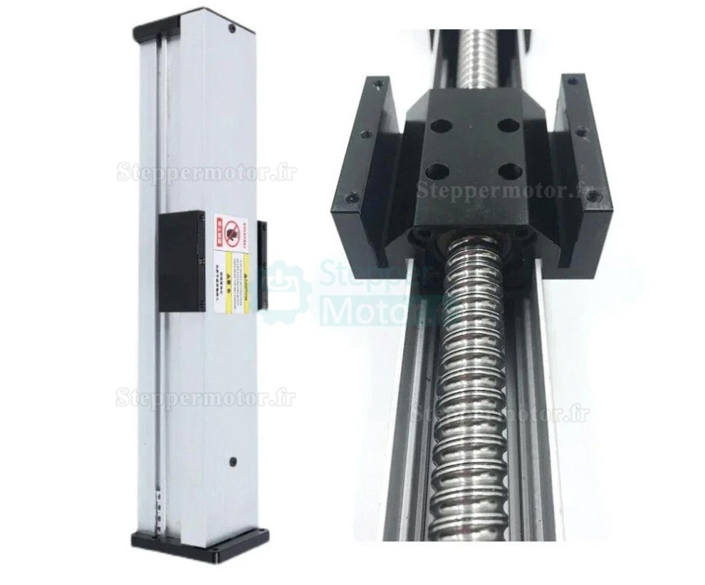 Kit de table coulissante CNC &agrave; vis &agrave; billes &eacute;tanche et enti&egrave;rement ferm&eacute; OSP001614 avec moteur pas &agrave; pas NEMA 23 et driver HB8080C