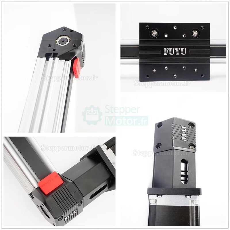 Actionneur à vis à billes linéaires Étape de guidage linéaire CNC FPB50 95mm avec moteur pas à pas Nema 23