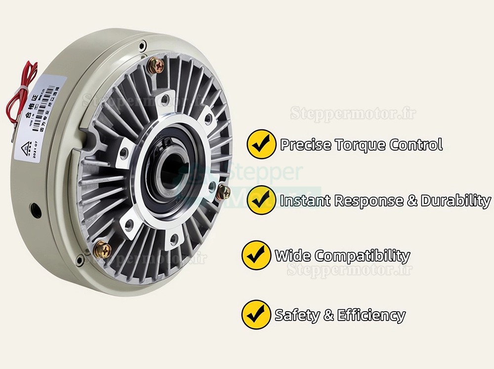 Frein à particules magnétiques à arbre creux série FZ-K, 6-200 Nm 24 V Frein à particules magnétiques à arbre creux série FZ-K, 6-200 Nm 24 V