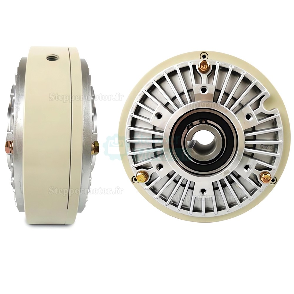 Kit de frein &agrave; particules magn&eacute;tiques &agrave; arbre creux s&eacute;rie FK-D avec contr&ocirc;leur de tension manuel SJ-180A