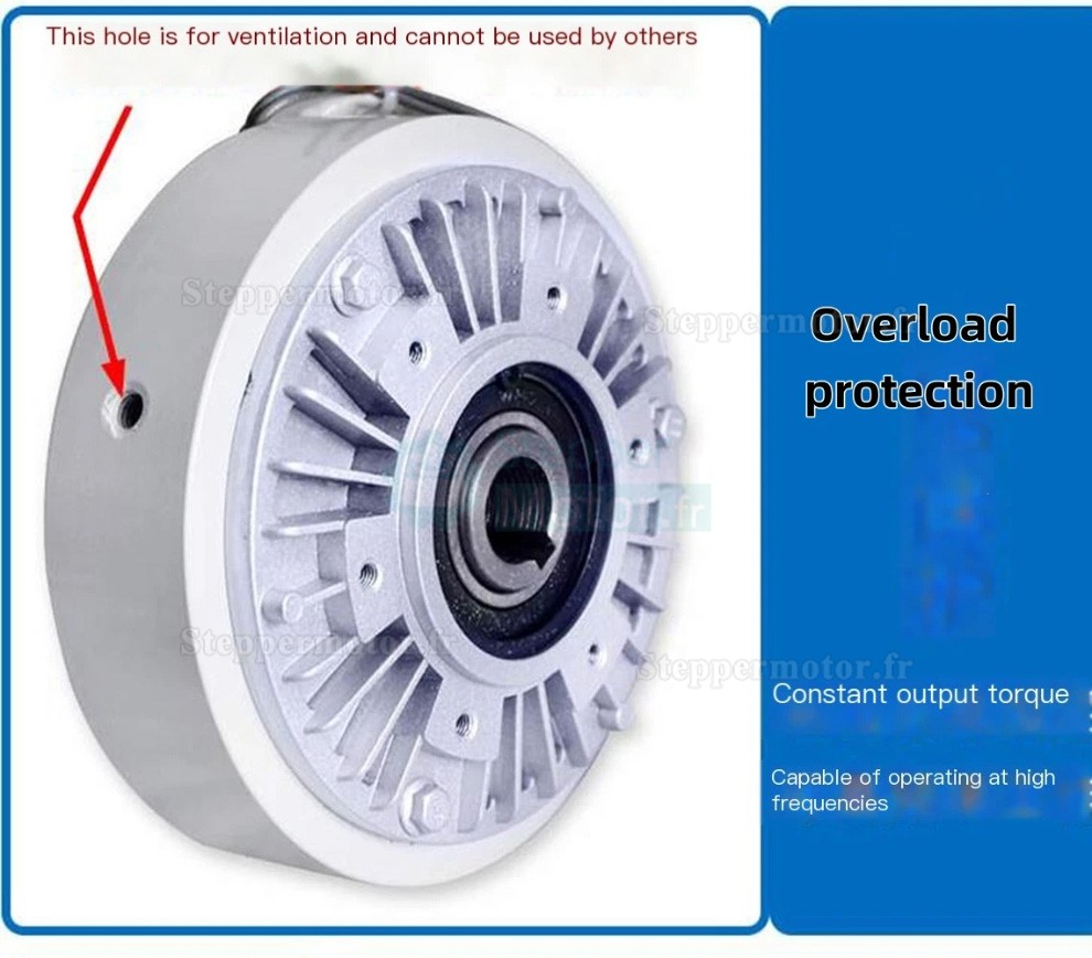 Frein à particules magnétiques à arbre creux série FZ-K, 6-200 Nm 24 V Frein à particules magnétiques à arbre creux série FZ-K, 6-200 Nm 24 V