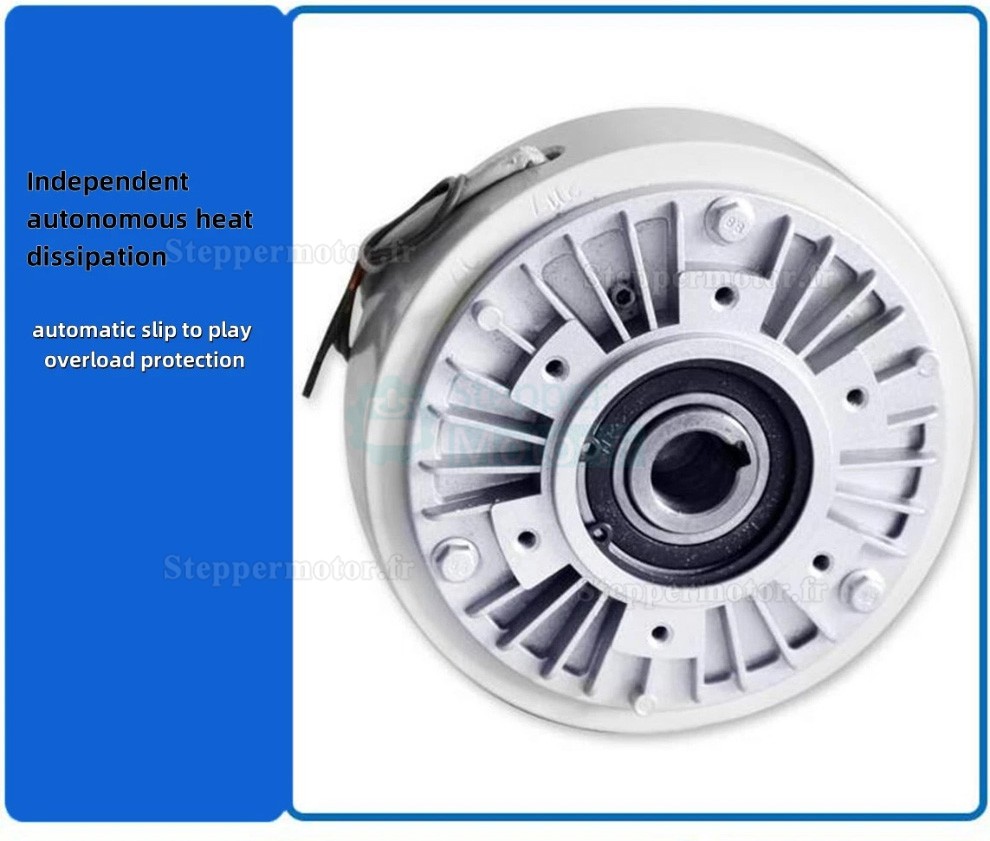 Frein &agrave; particules magn&eacute;tiques &agrave; arbre creux s&eacute;rie FZ-K, 6-200 Nm 24 V