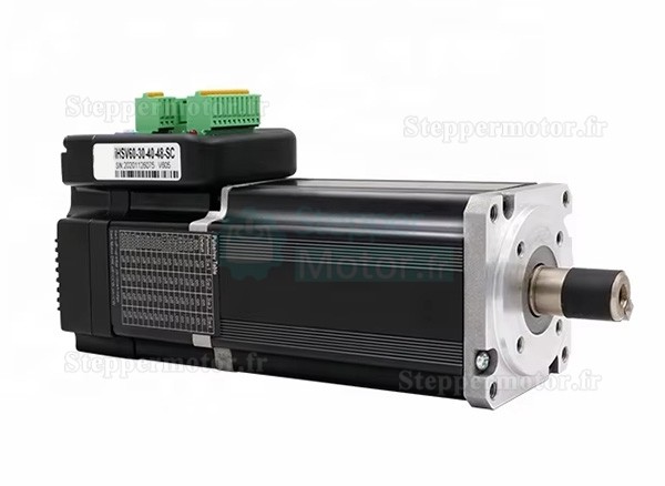 Servomoteur CA intégré Nema 23 JMC iHSV60-30-40-48-SC 400W 48V 1,27N.m triphasé 3000tr/min avec frein
