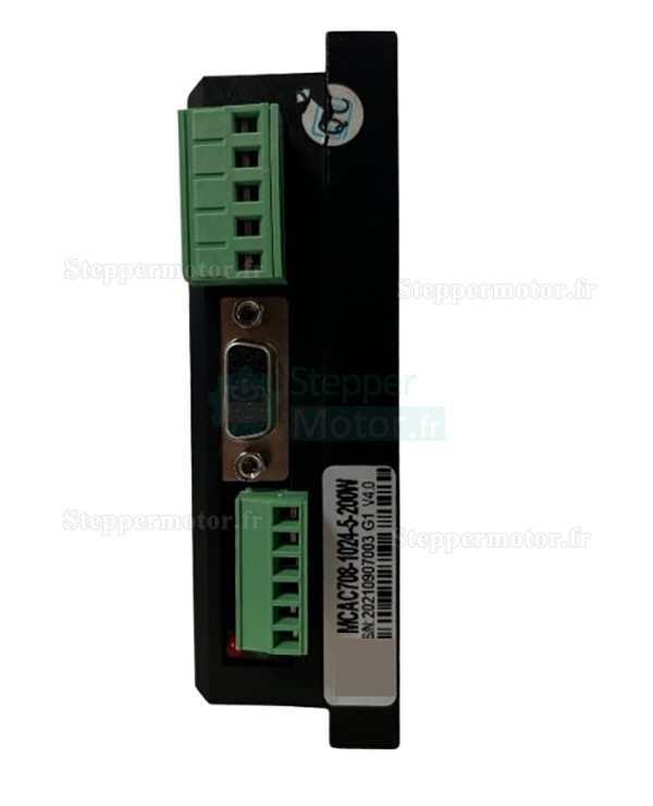 Driver servomoteur numérique CC MCAC708 10 A 24-50 V pour servomoteur CC