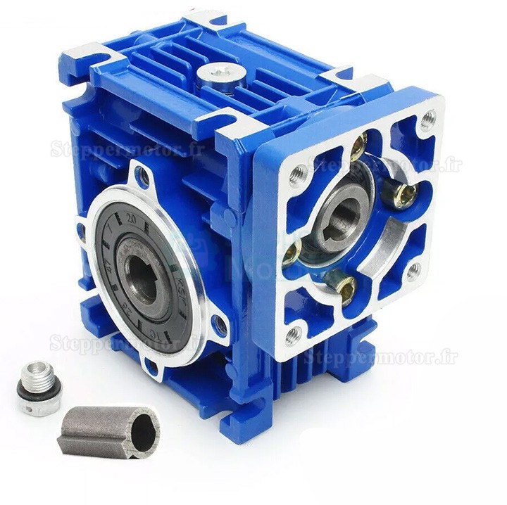 Réducteur à vis sans fin NMRV030 Rapport 10:1 15:1 20:1 25:1 30:1 40:1 pour moteur pas à pas / servomoteur Nema23