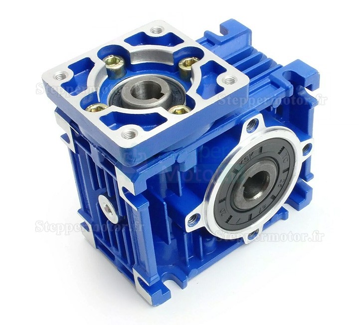 Réducteur à vis sans fin NMRV030 Rapport 10:1 15:1 20:1 25:1 30:1 40:1 pour moteur pas à pas / servomoteur Nema23