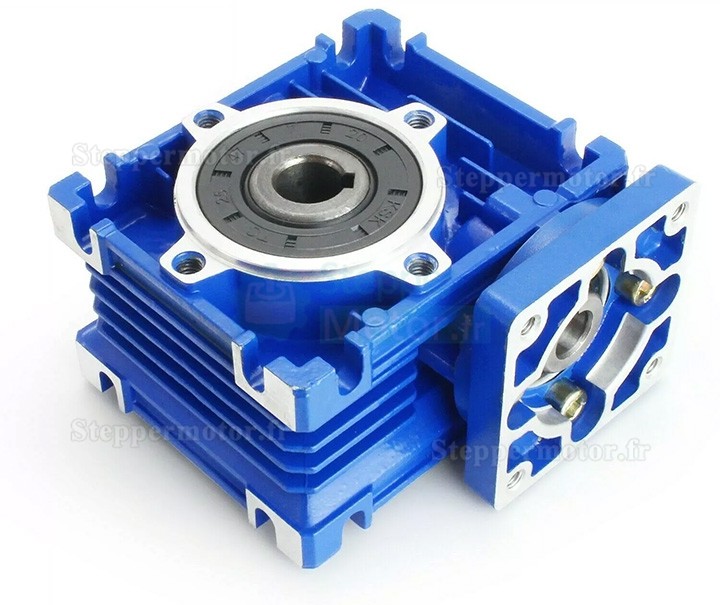 Réducteur à vis sans fin NMRV030 Rapport 10:1 15:1 20:1 25:1 30:1 40:1 pour moteur pas à pas / servomoteur Nema23