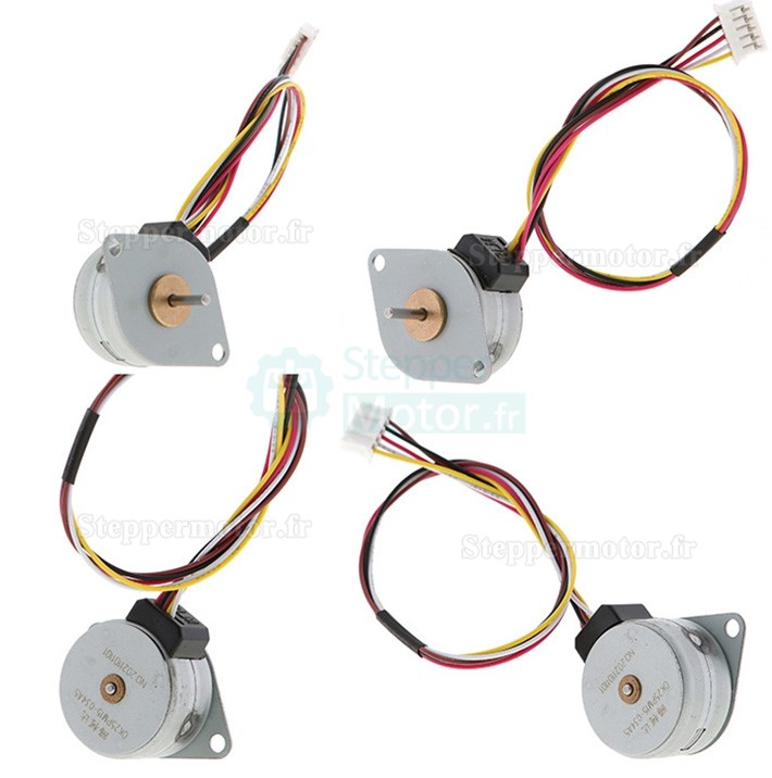 Moteur pas à pas à aimant permanent(PM) Oukeda PM25 OK25PM15-034A5, biphasé, 1,8°, 1A, 12Ncm