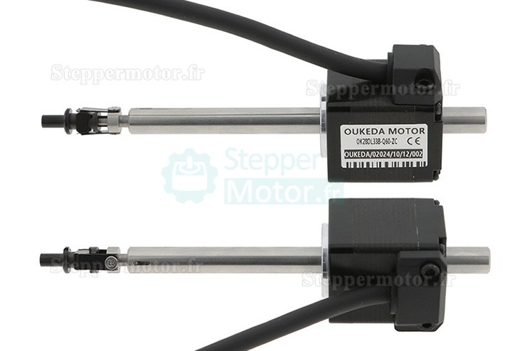 Moteur pas à pas Nema 11 OK28DL33B-Q60-ZC 1,8°, 6,8 Ncm, 28 x 28 mm, pour graveuse de circuits intégrés/étiqueteuse Yamaha