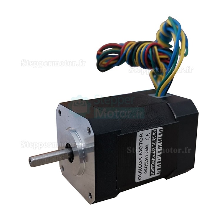 24V Moteur CC sans balais nema 34 OK42BLS 6,25 Ncm-18,5 Ncm 1500 tr/min/4000 tr/min triphasé