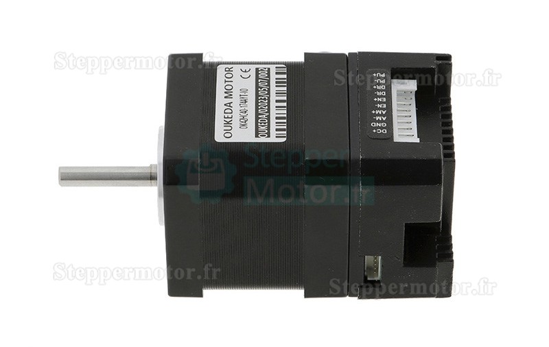 Moteur pas à pas intégré Nema 17 OUKEDA OK42HC40-174AYT-IO avec contrôleur 1,8 degrés 0,44 Nm 1,68 A biphasé 12-40 V CC