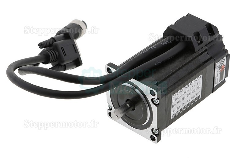 Moteur pas à pas en boucle fermée NEMA 23 Oukeda OK57DL76EC1-2C1 1,8° 2,0 Nm