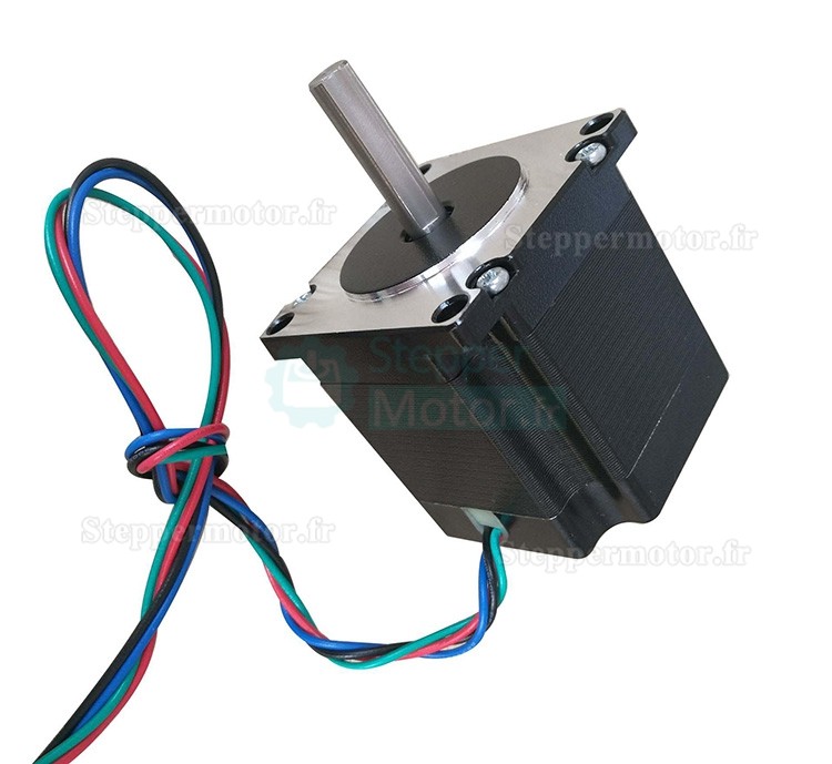 Moteur pas à pas NEMA 23 Oukeda OK57STH56-2804AD8-32 1,8° 12,35 Ncm biphasé D-Cut