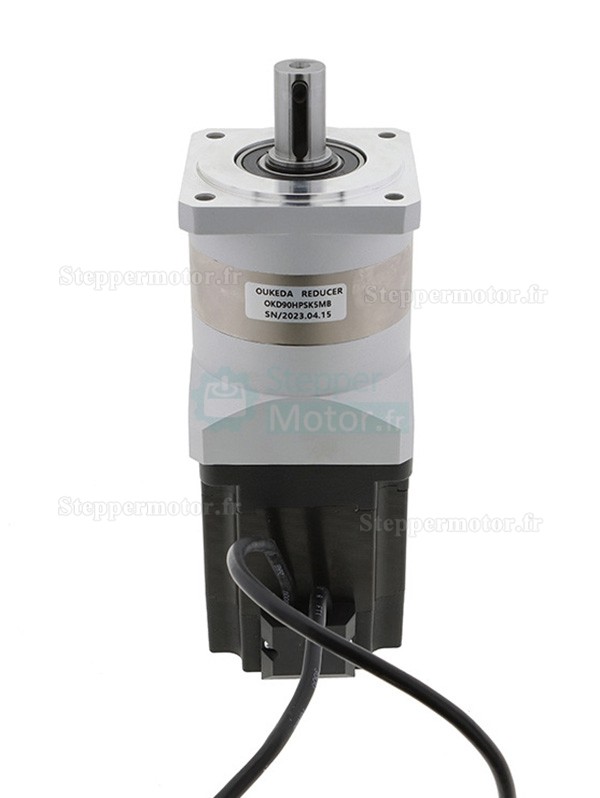Oukeda motoréducteur planétaire NEMA 34 OK86BLS105-430A-SPL5G 48V 3000tr/min avec réducteur planétaire Rapport 5:1/10:1/20:1/50:1
