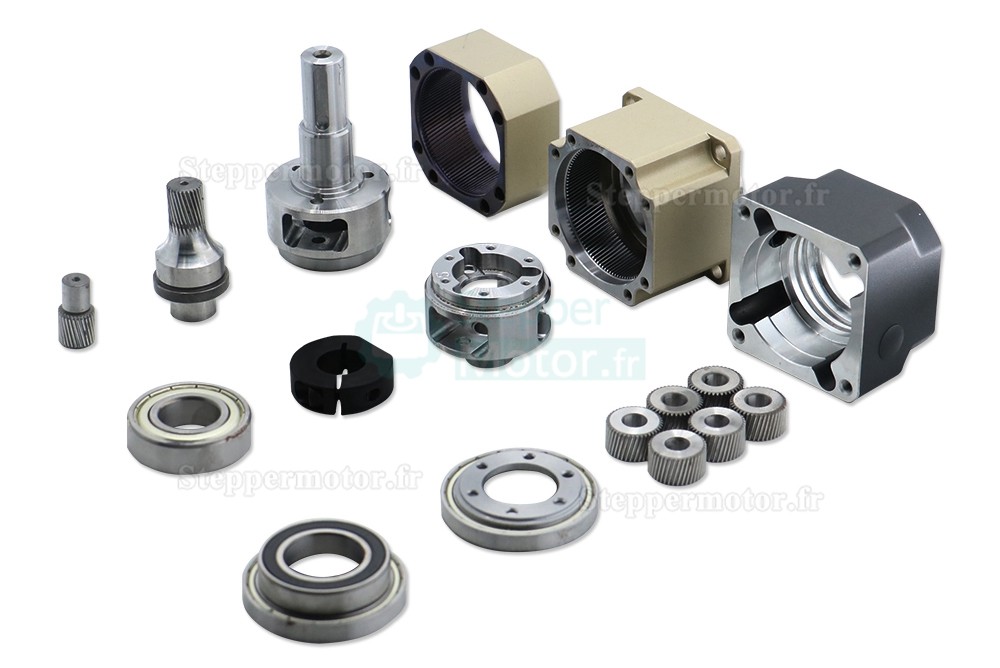 Réducteur planétaire hélicoïdal série PGH090 arbre d'entrée de 19 mm pour moteur pas à pas Nema 34/servomoteur 80-90mm