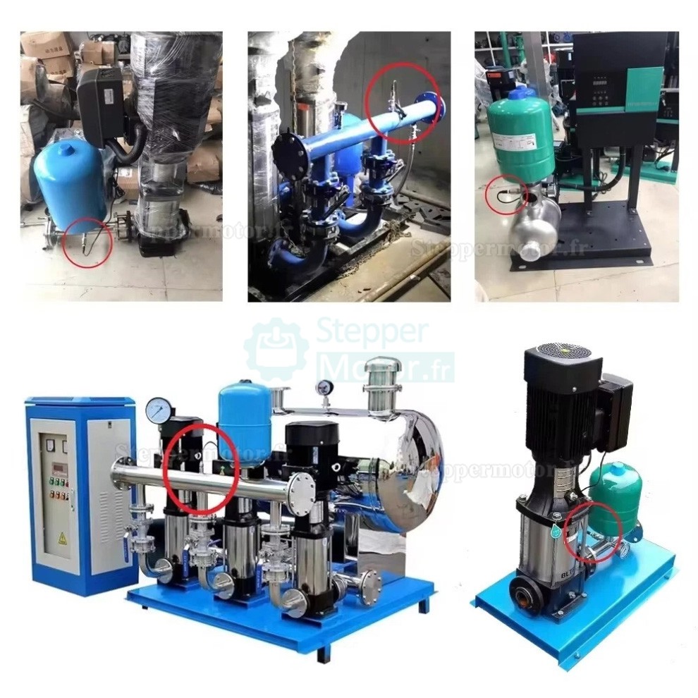 Capteur de pression PT506 24 V IP68 G1/4, avec c&acirc;ble de 2 m pour applications eau, gaz et hydraulique