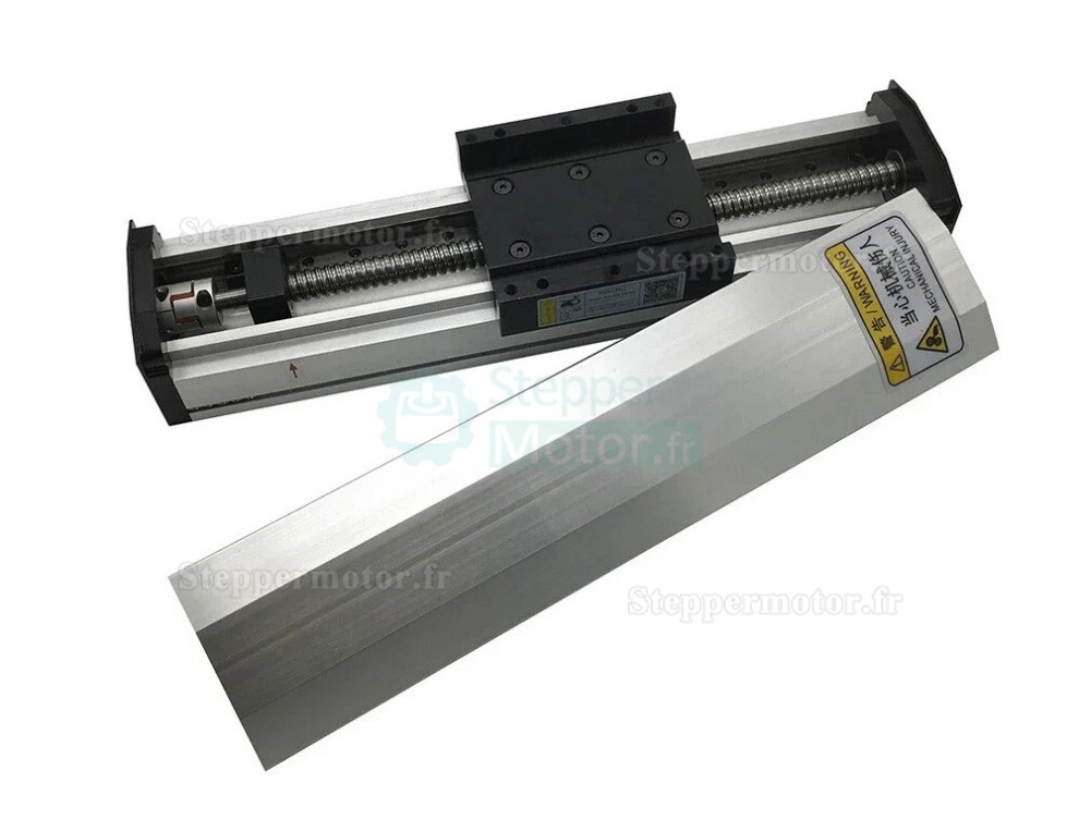 Glissi&egrave;re &agrave; vis &agrave; billes manuelle enti&egrave;rement &eacute;tanche QMF90, Module de guidage lin&eacute;aire CNC pour platine de translation lin&eacute;aire