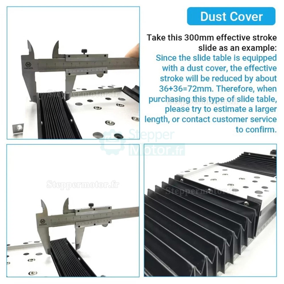 Unit&eacute;s lin&eacute;aires manuelle OSP001615, guide de mouvement lin&eacute;aire &agrave; vis &agrave; billes robuste SBR