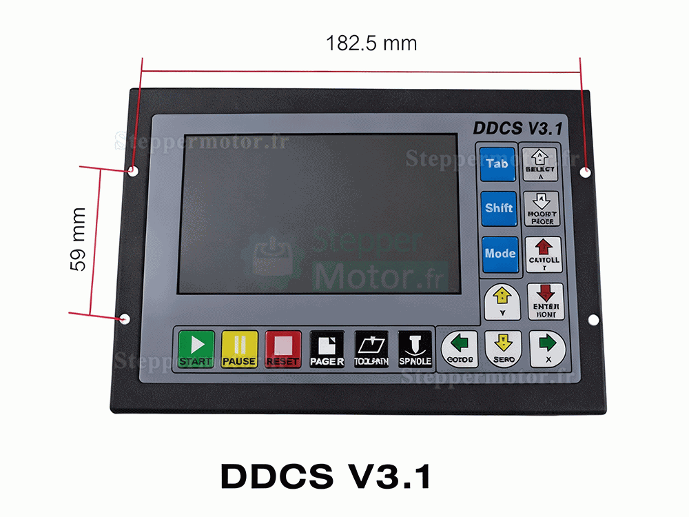 Controleur cnc 3 axes / 4 axes DDCS V3.1 3 commande num&eacute;rique &eacute;lectronique autonome