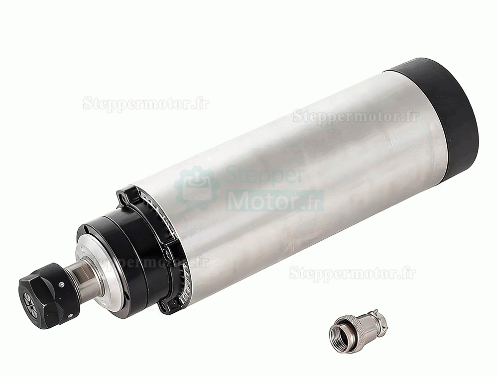 2,2kW 110V/220V Kit moteur de broche refroidi par air 80-2.2KW-ER20 + H100-2.2 avec variateur de fréquence (VFD) et 13 pièces pinces ER20 2,2kW 110V/220V Kit moteur de broche refroidi par air 80-2.2KW-ER20 + H100-2.2 avec variateur de fréquence (VFD) et 13 pièces pinces ER20